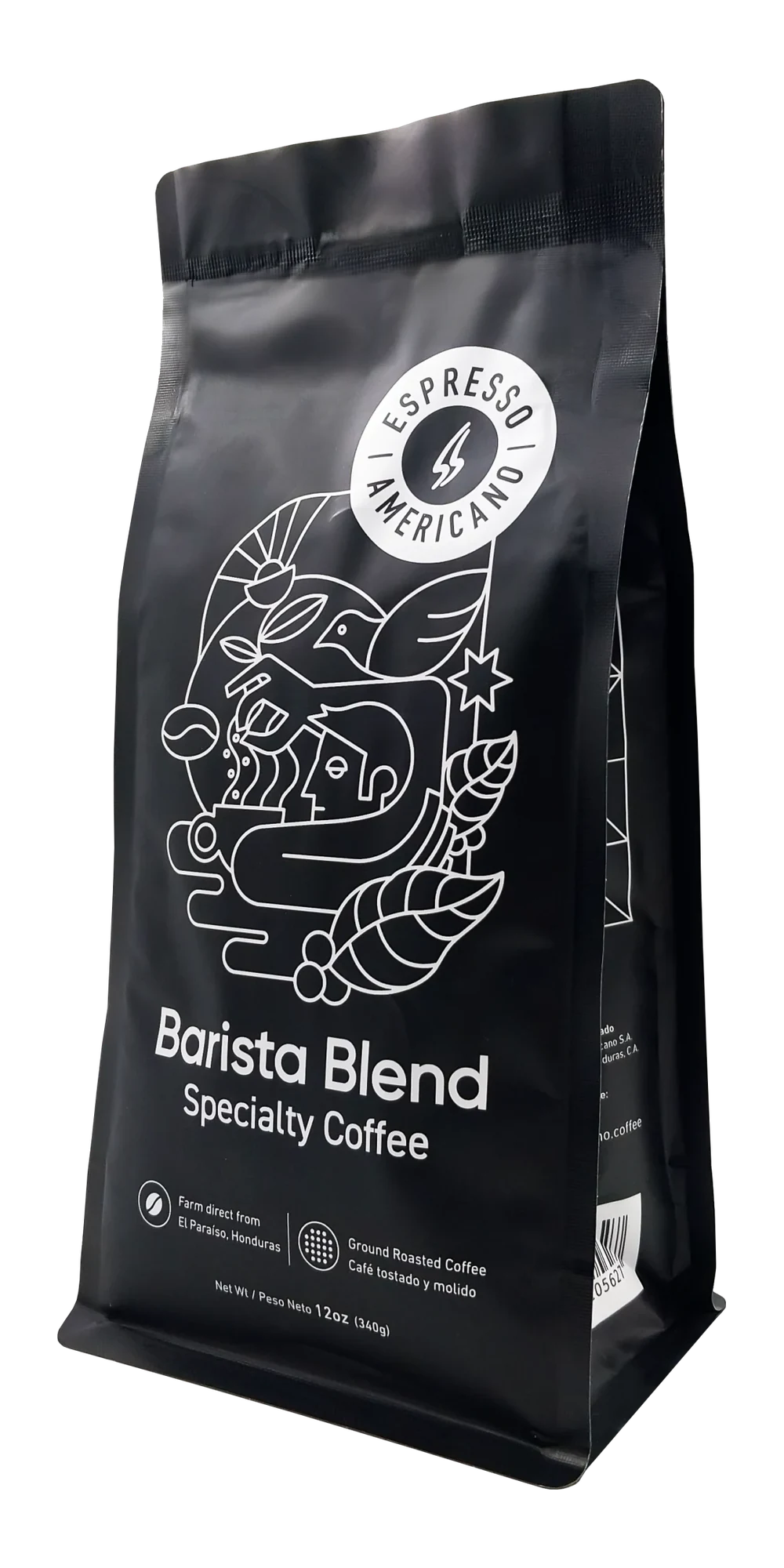 Bolsa real Espresso Americano Barista Blend