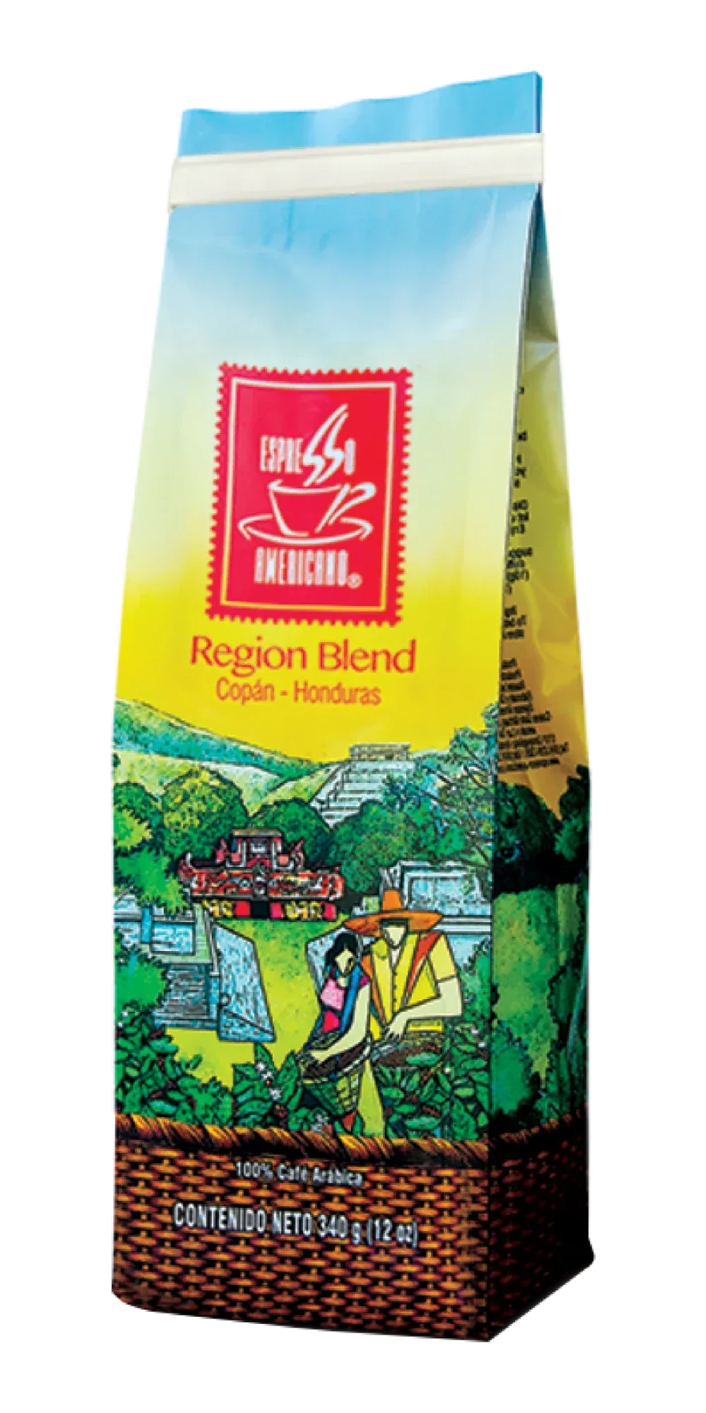 Bolsa real de Café Espresso Americano Región Copán