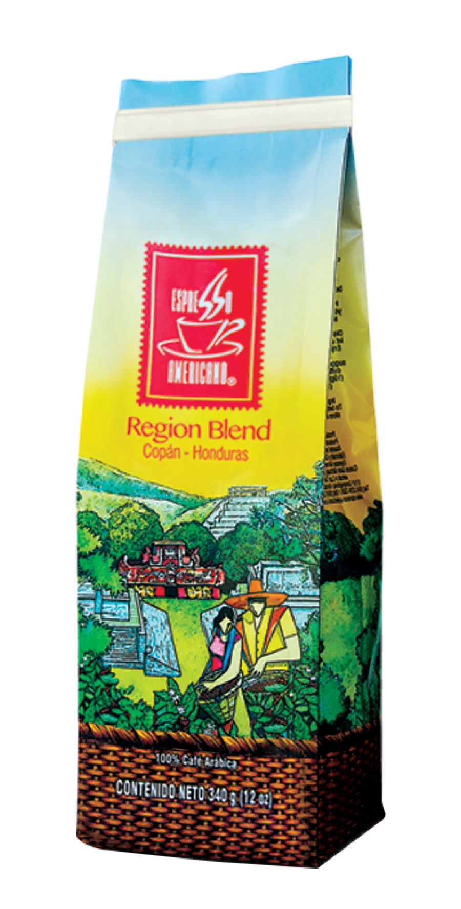 Bolsa real de Café Espresso Americano Región Copán