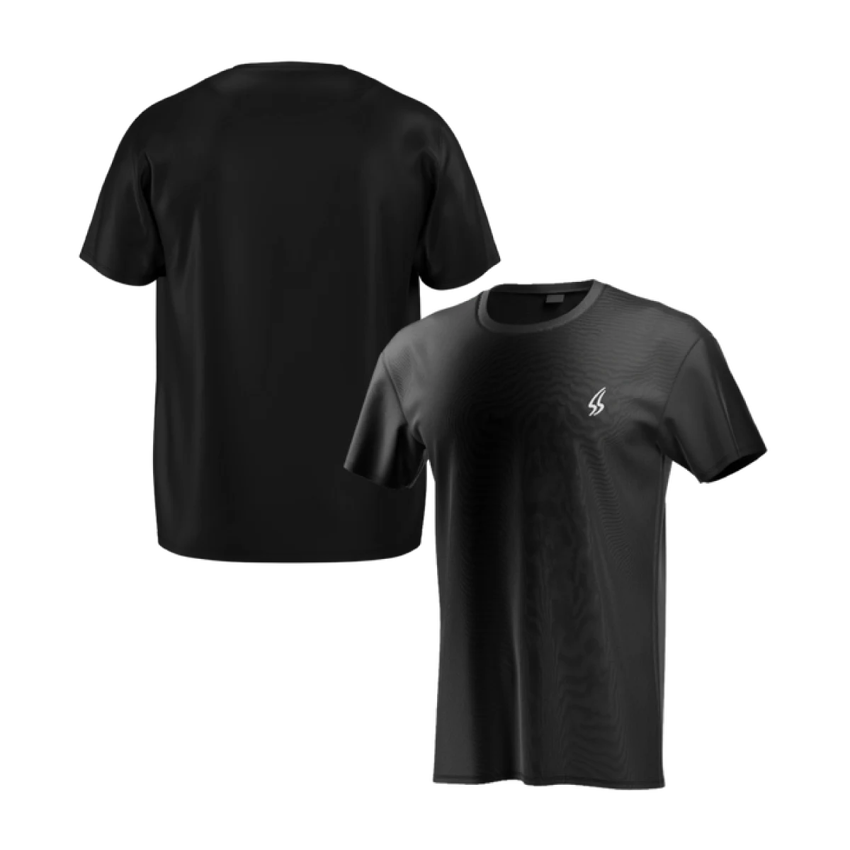 Camisa EA Negra Logo SS