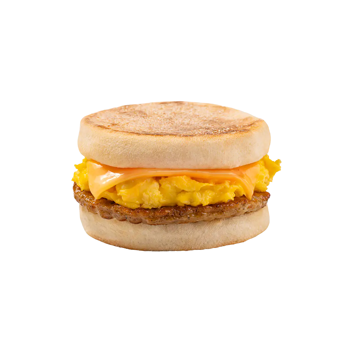 English Muffin Salchicha y Huevo