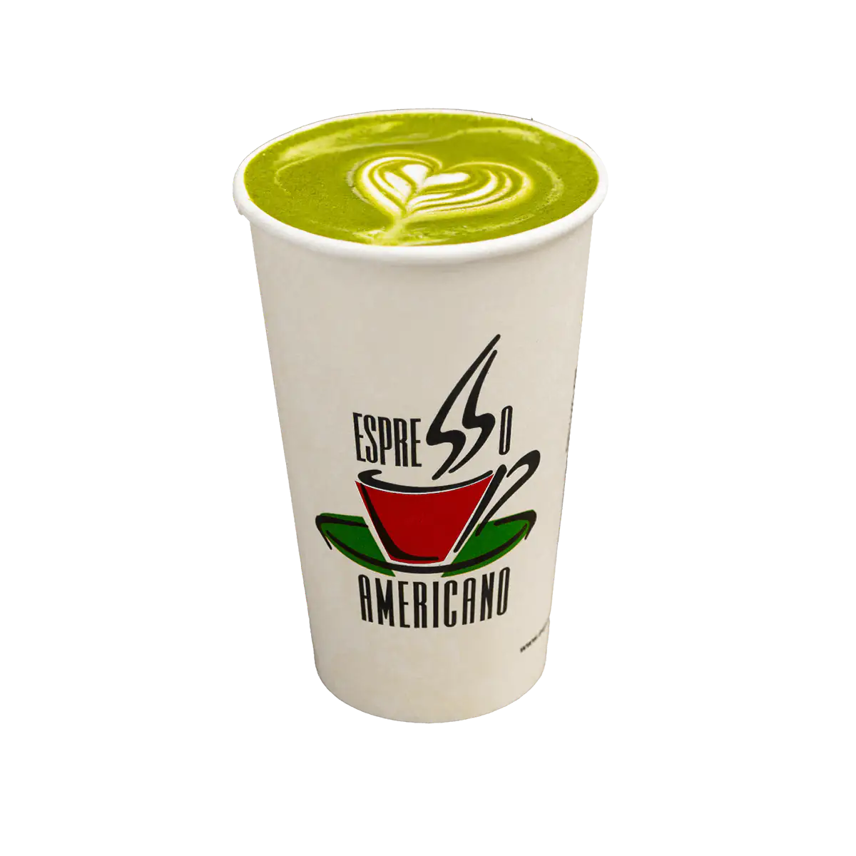 Matcha Fresa Rosa Caliente