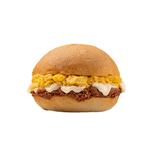 Pan con Frijoles y Huevo