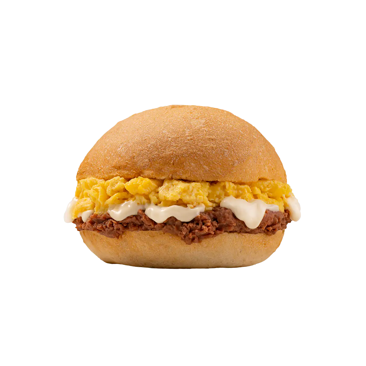 Pan con Frijoles y Huevo