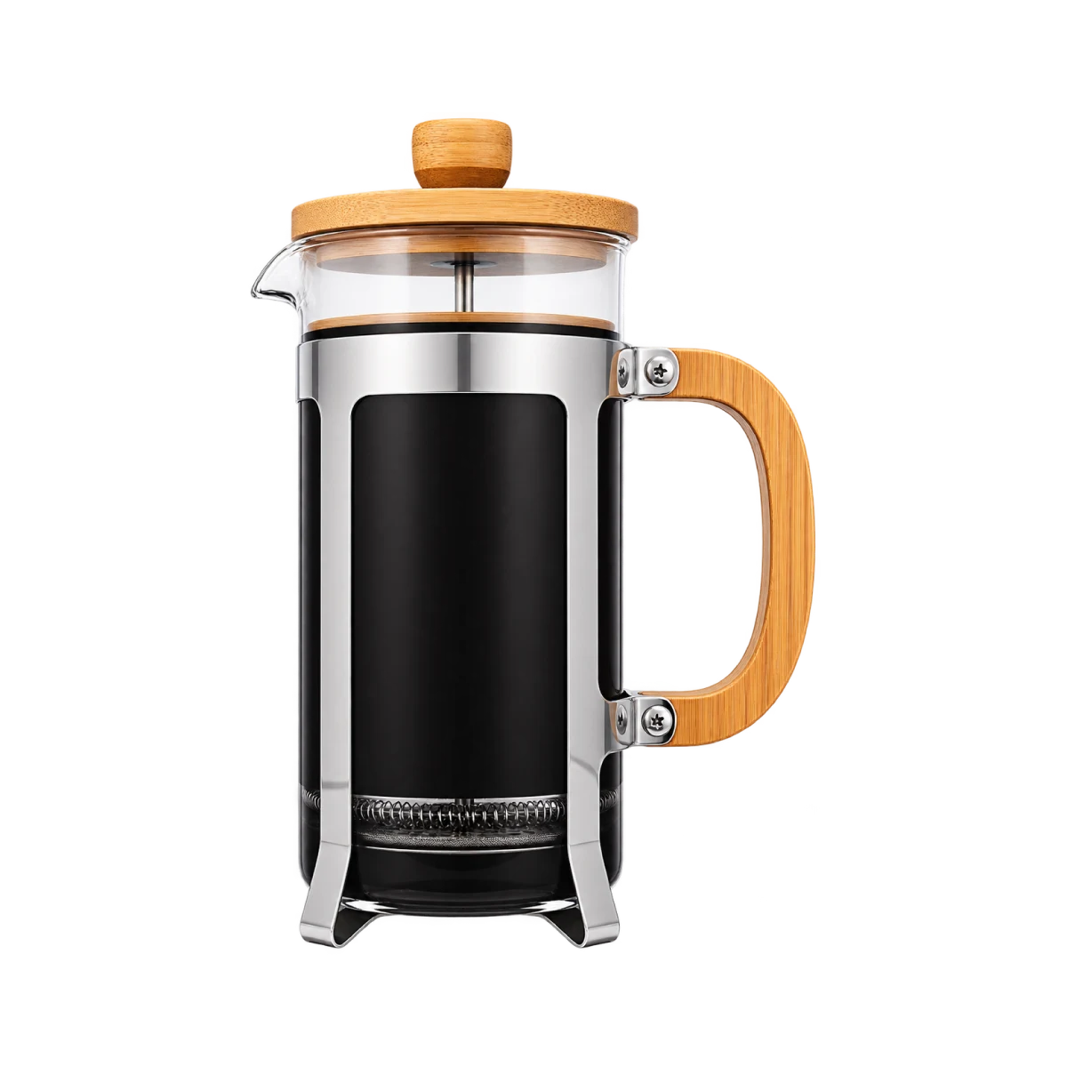 Prensa Francesa de Bambú 600 ML