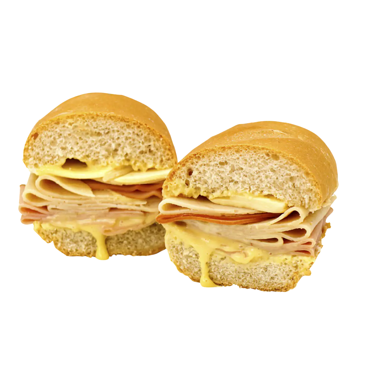 Sándwich de Jamón y Pavo