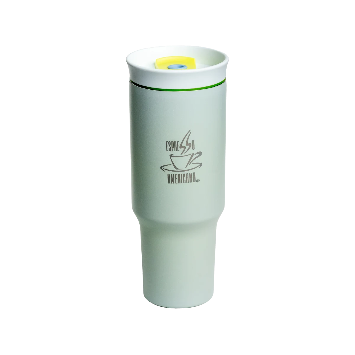 Tumbler Doble Pared 40 Onz Verde Grisáceo
