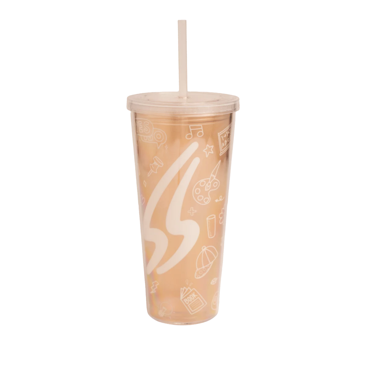 Vaso Plástico SS Amarillo 710 ML